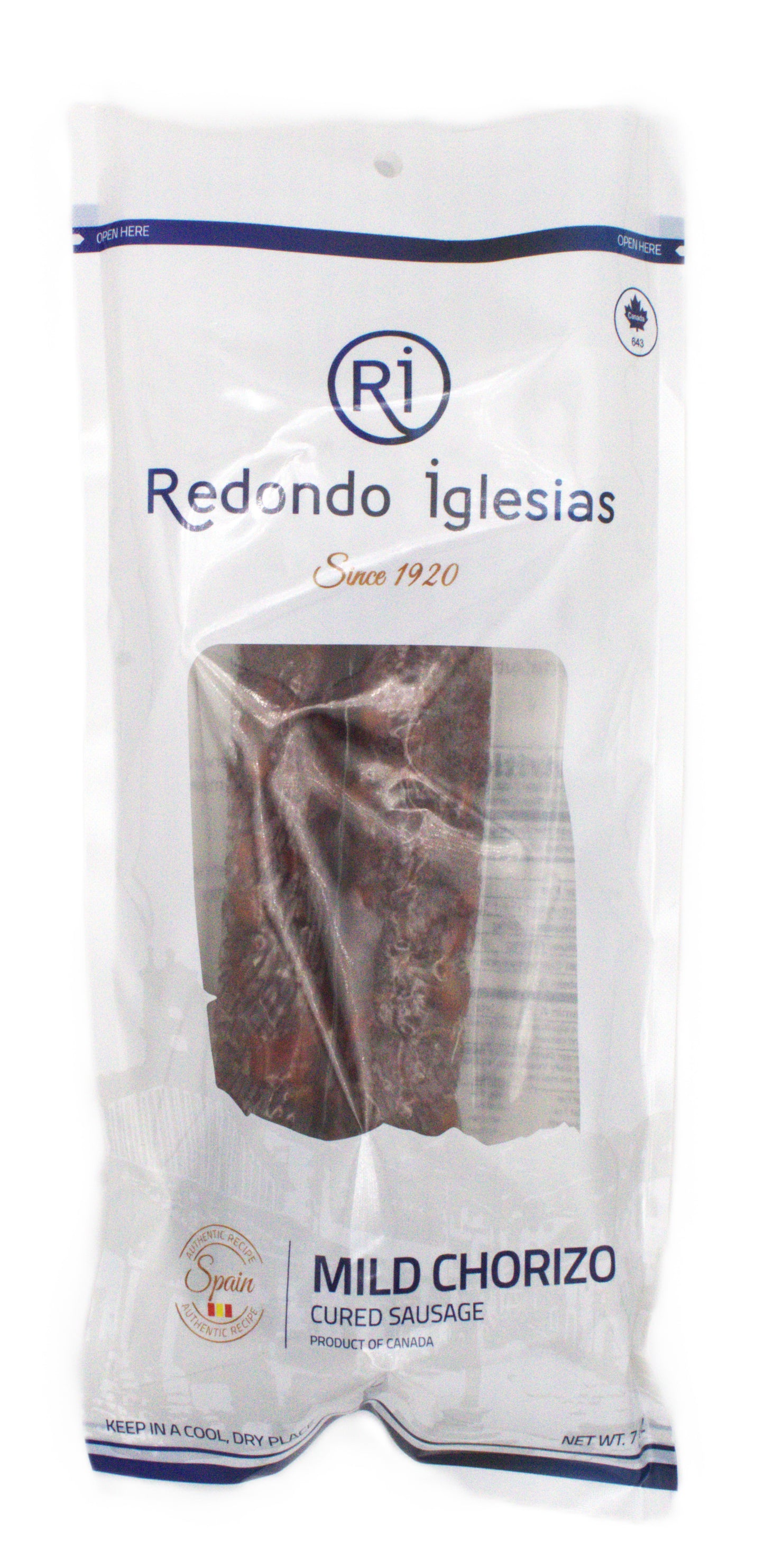 MILD CHORIZO HORSESHOE - 7 OZ