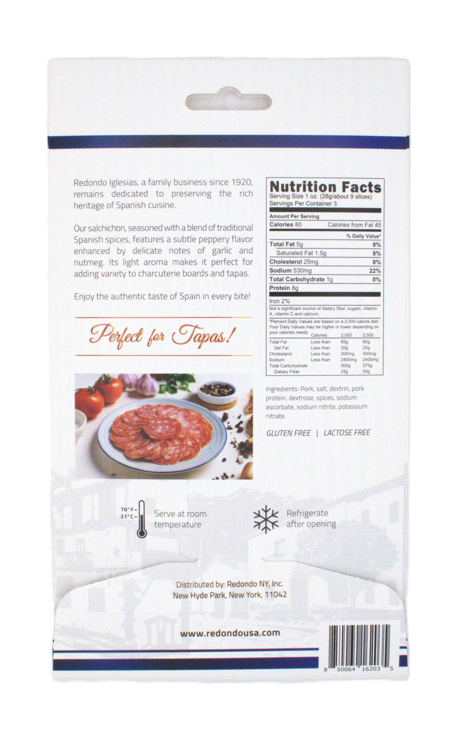 SALCHICHON SLICED - 3 OZ