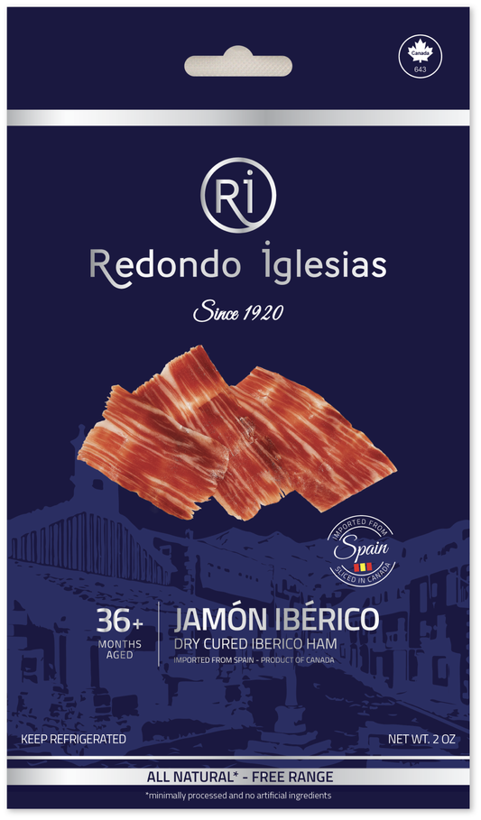 Iberico Ham Grain-Fed 36 months aged - Sliced 2oz