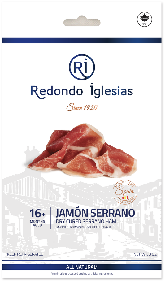 Serrano Ham Gran Reserva - Sliced 3oz