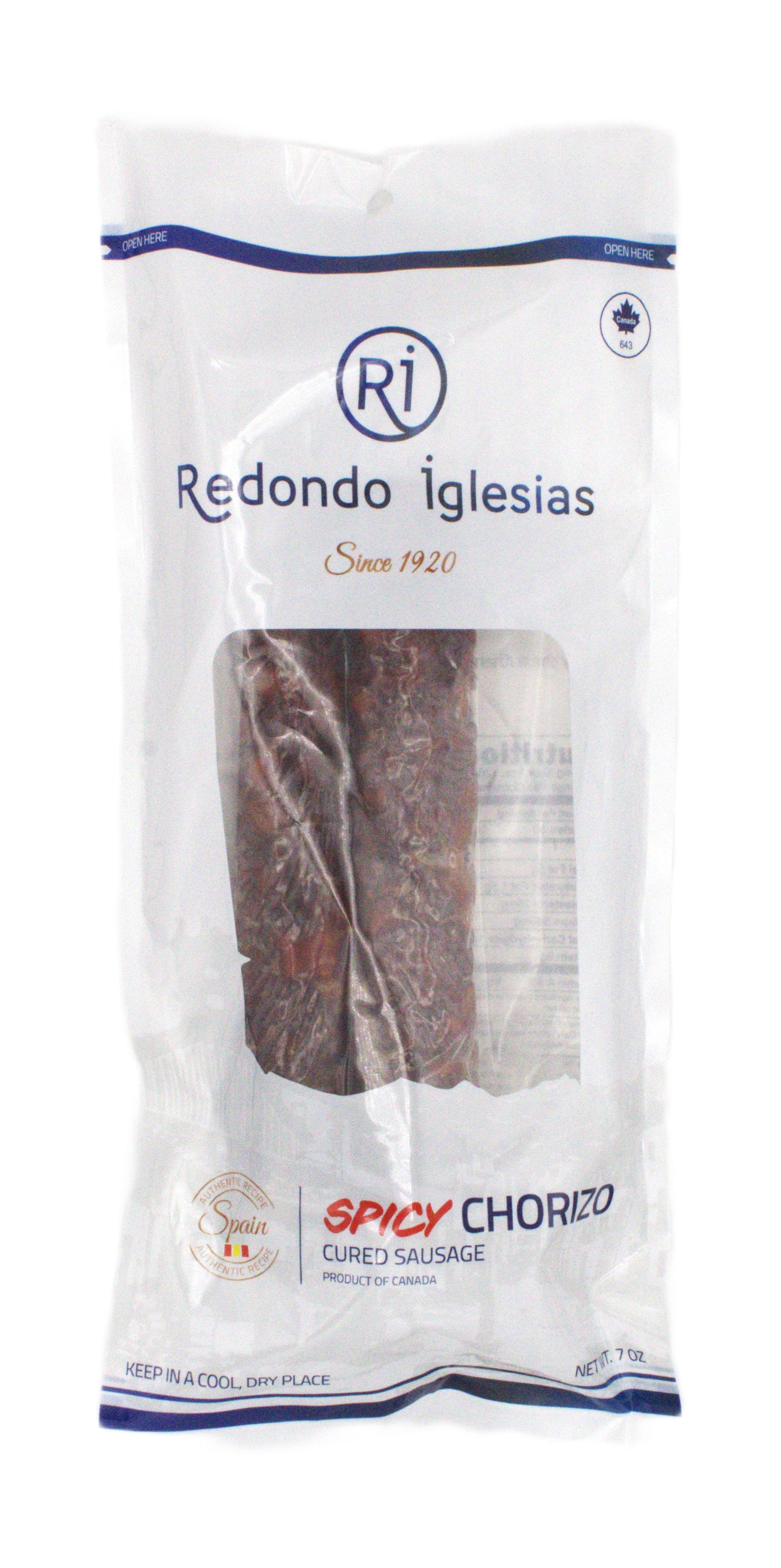 SPICY CHORIZO HORSESHOE - 7 OZ