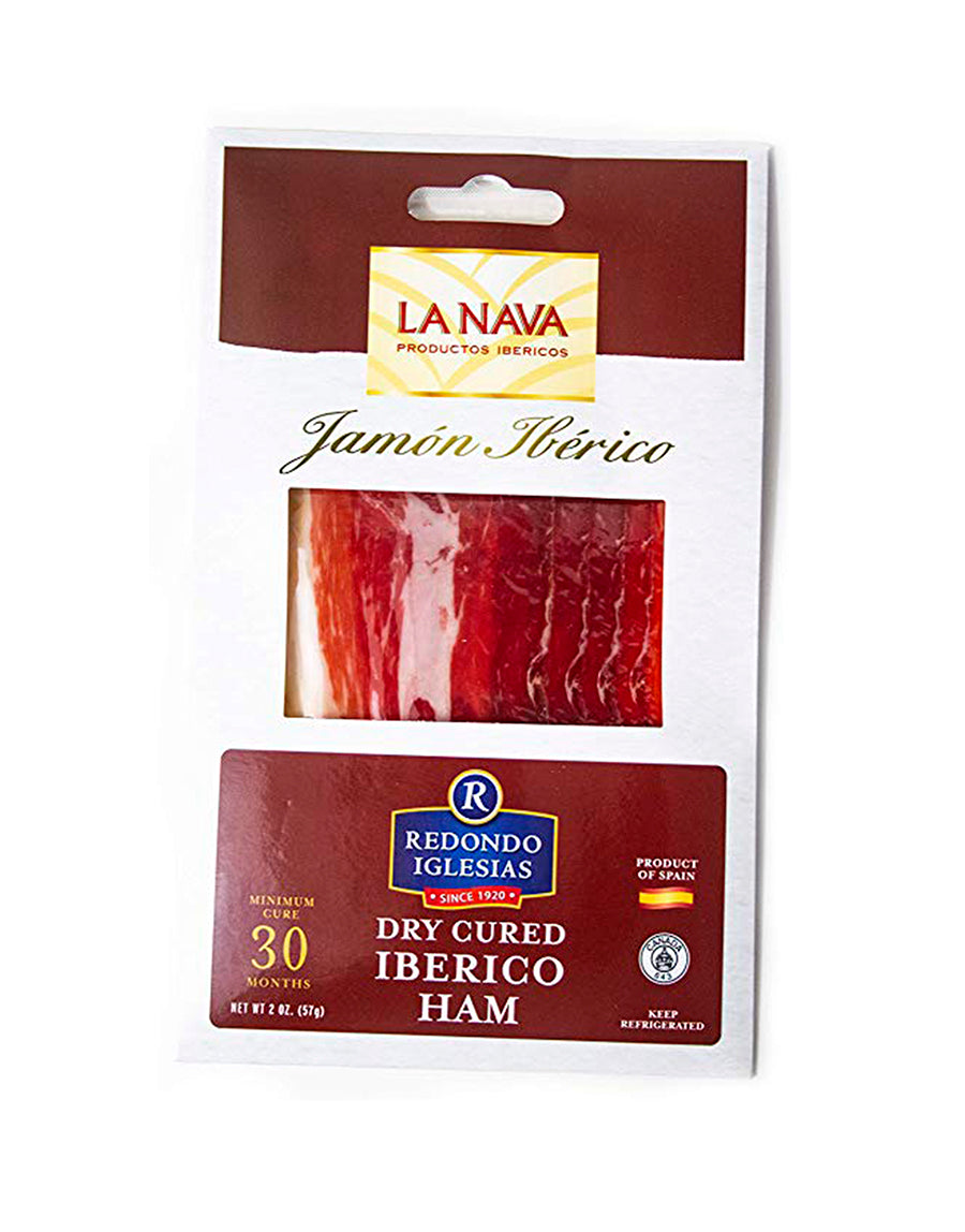 SLICED IBERICO HAM - 30 MONTHS AGED - 2 OZ