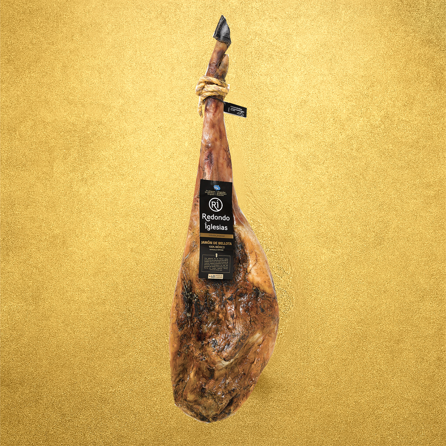 100% Iberico Ham Acorn-Fed  48 months aged - Bone In