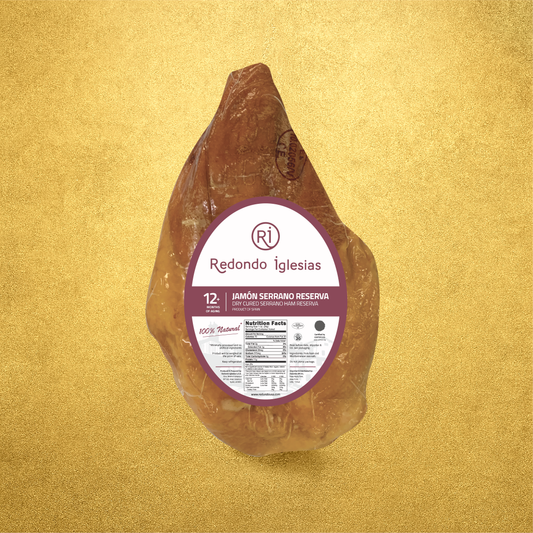 Serrano Ham 12 months aged - Boneless