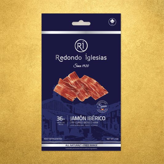 Iberico Ham Grain-Fed  36 months aged - Sliced 2oz