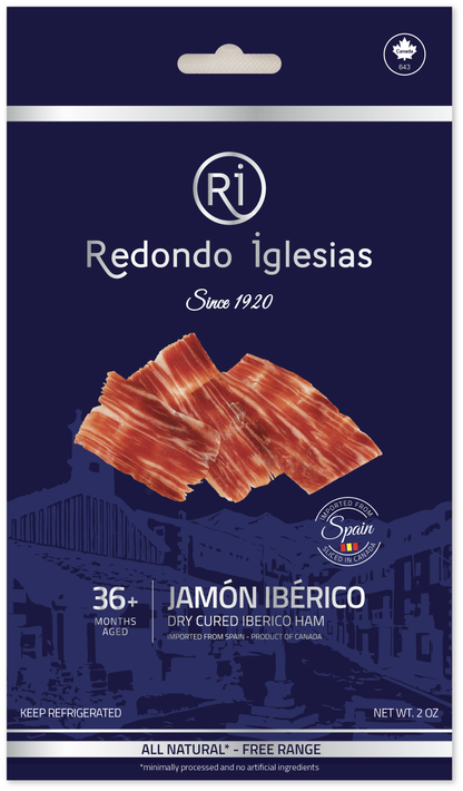 Iberico Ham Grain-Fed  36 months aged - Sliced 2oz
